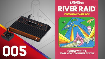 River Raid with 999999 points ATARI 2600 FULL GAME Longplay Gameplay Walkthrough Playthrough VGL