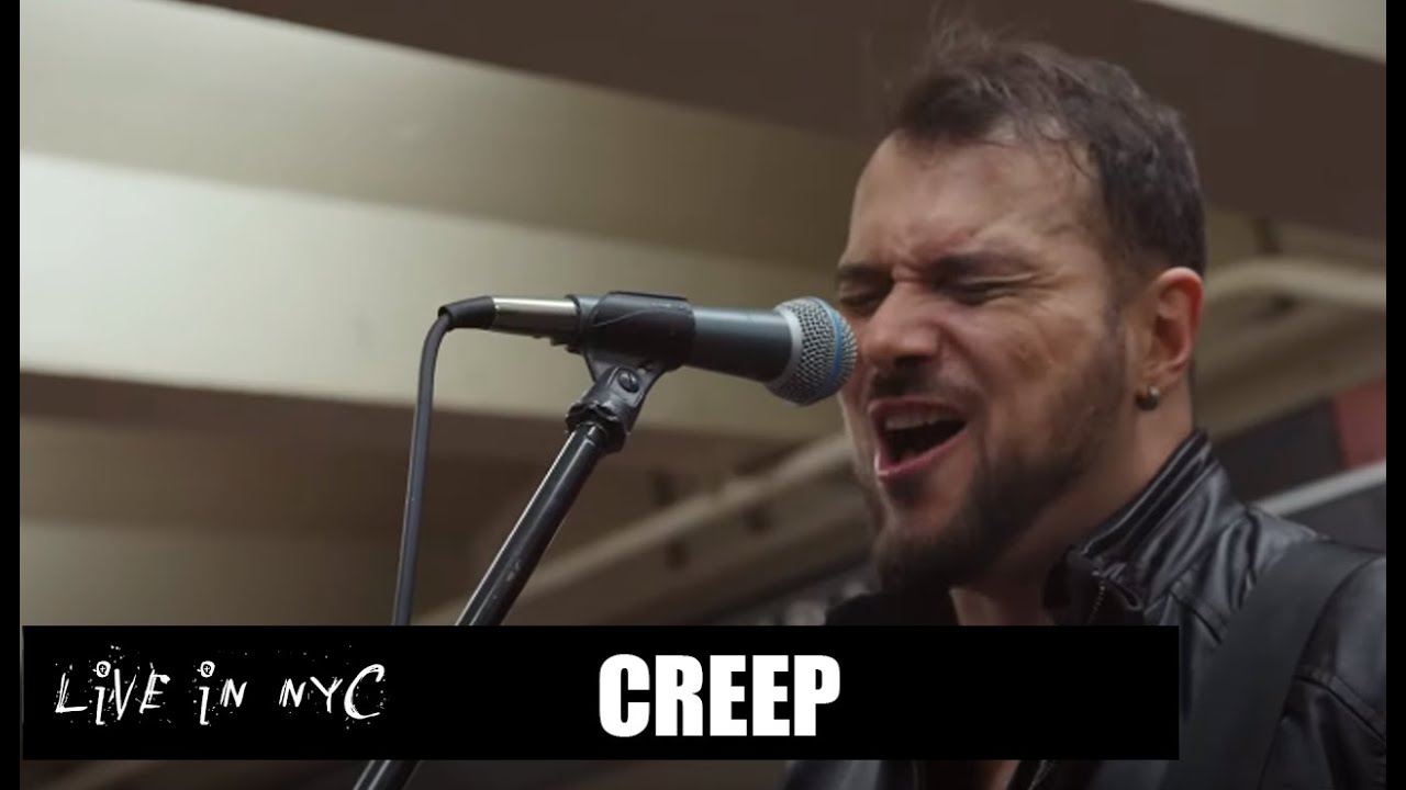 Creep   Felipe Pavani Band LIVE at Herad Square Station   NYC