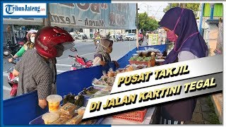 Hidangan Berbuka Puasa Harga Mulai Rp 3 000 di Pusat Takjil Jalan Kartini Tegal