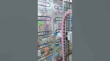 Won 7 items in Push me out Arcade Machine #viral #arcademachine #toys