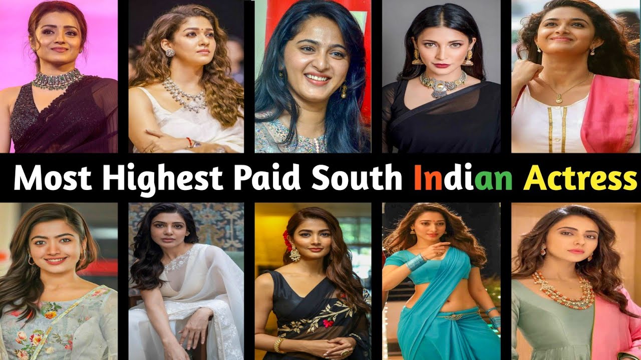 Top Highest-Paid South Indian Actresses in 2024
