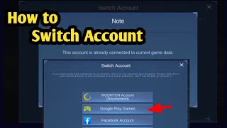 How To Switch Account |Mobile Legends Bang Bang|UPDATE 2022