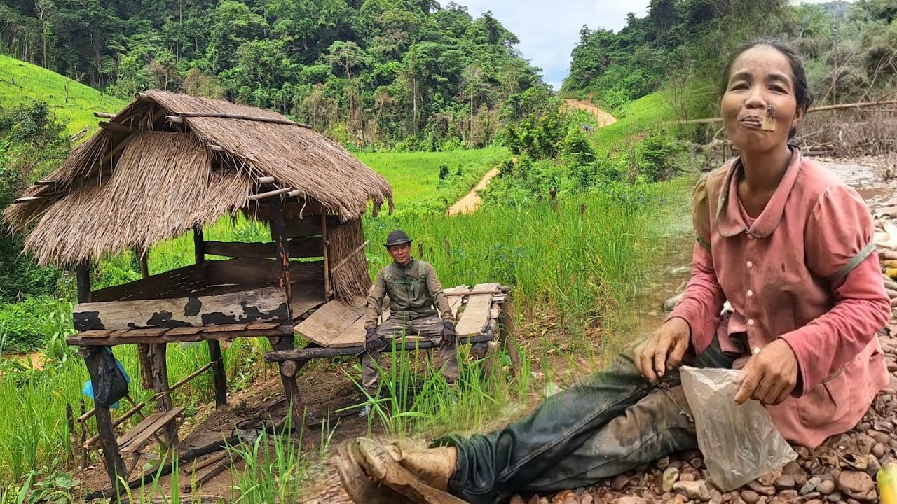 เที่ยวชมทิวทัศน์ธรรมชาติที่ไร้ข้าวบนดอย ขของพี่น้องเผ่าบลู วิถีชีวิตชาวลาวในชนบท