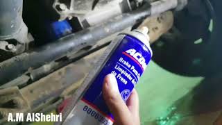 How to change oil & filter of transmission Sierra 2013| طريقة تغير زيت القير والفلتير