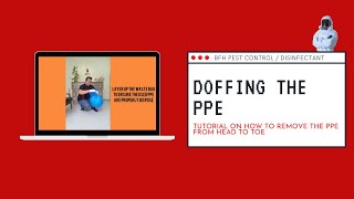 DOFFING PPE by BFH PEST CONTROL