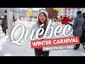 QUEBEC WINTER CARNIVAL 2020 | 10 Things to do at Carnaval ft. the Parade, Ice Sculptures & Food!