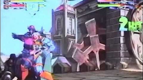 Evo2003 MvC2 5on5 Jason Kuan vs Xecutioner