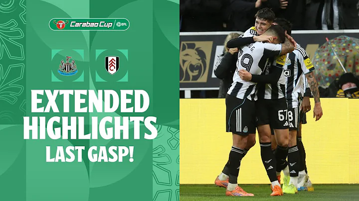 LAST GASP! | Newcastle United v Fulham extended highlights