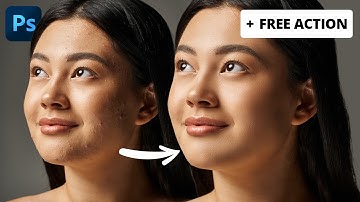 How To Smooth Skin With Frequency Separation In Photoshop (+ FREE Action)