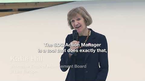 SDG Action Manager: Launch at ChangeNOW