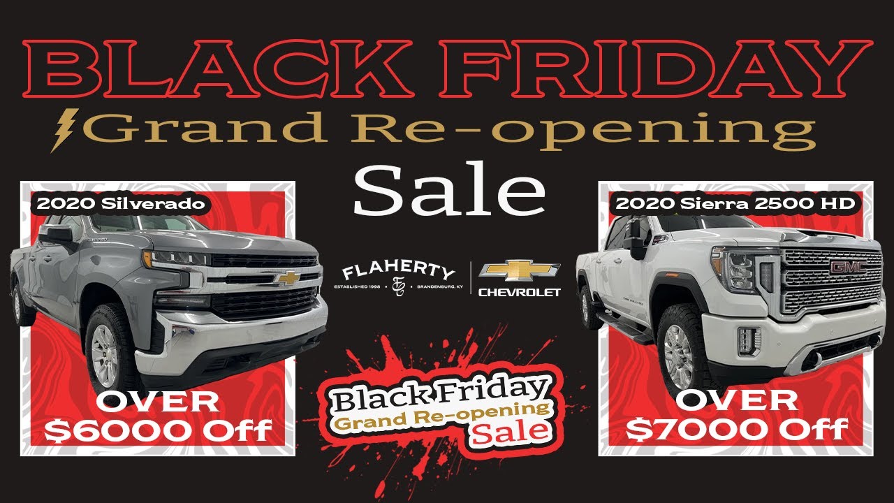 BLACK FRIDAY/GRAND REOPENING SALE Flaherty Chevrolet YouTube