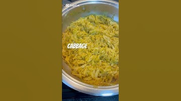 #cabbage #southafrica #cooking #recipe #asmr CABBAGE #roadto20ksubs #shorts