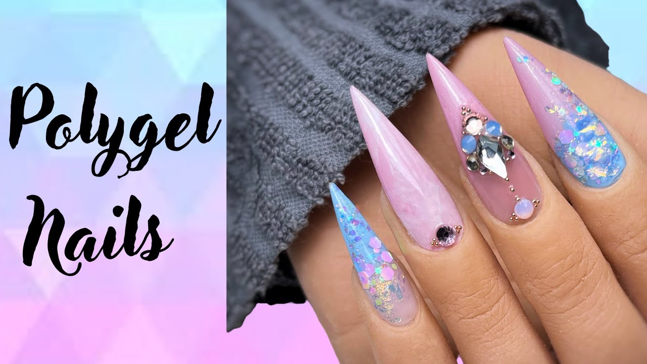Nails design with polygel - How to polygel nails - Polygel nails for ...
