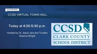 CCSD virtual town hall meeting