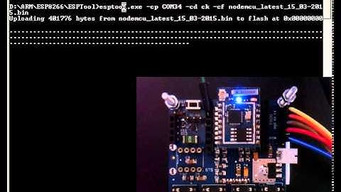 ESP8266 - CBDBv2 Evolution DevBoard - Auto select/RST Firmware upload