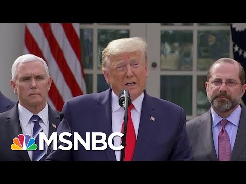 U.S. Reeling From Coronavirus Testing Shortage As Trump Says He Won't Take Any Responsibility