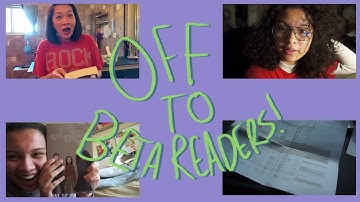 printing out my manuscript and sending it to beta readers! // the road to the end of draft two! #3