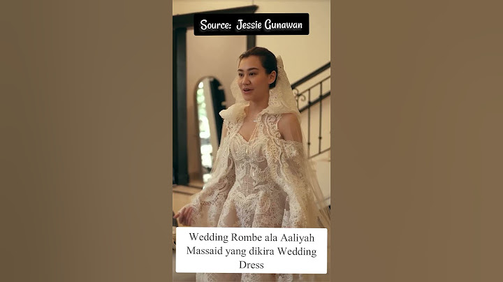 Wedding Rombe Aaliyah Massaid #aaliyah #thariqhalilintar