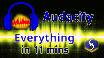 Audacity - Tutorial for Beginners in 11 MINUTES!  [ UPDATED ]