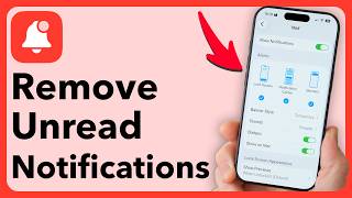 How To Remove Unread Notification Numbers On iPhone Apps