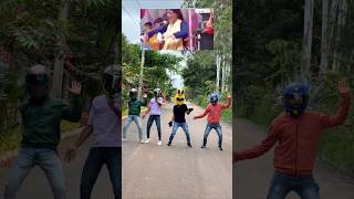 Riders Dance 🤣💥...... #comedy #funnydance #bunnyhelmet