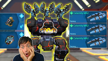 New Max CALAMITY FURY Mk2 - Heavy Scourge Power War Robots Gameplay WR