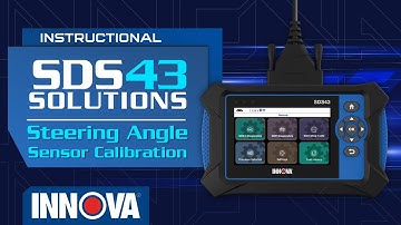 Innova SDS43 | Steering Angle Sensor Calibration