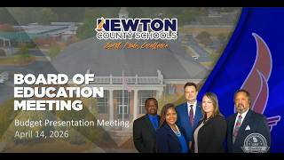 April 14, 2026 Budget Presentation Meeting