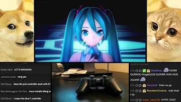 Project Diva X Launch Stream Recording