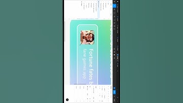 Animating a gradient card using Figma.