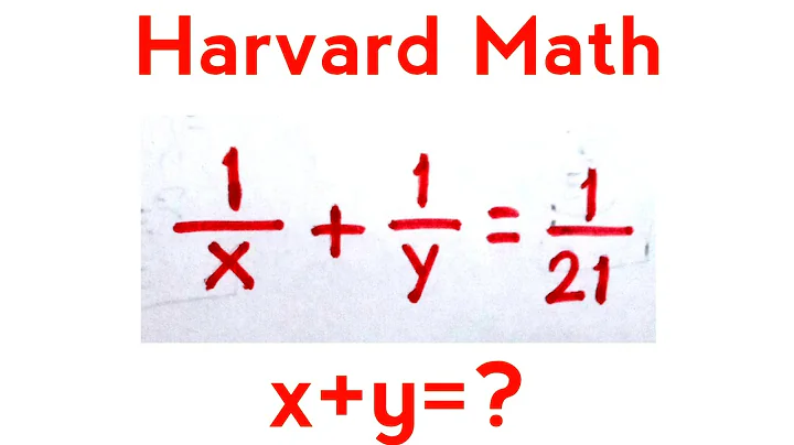 A Nice Algebra Problem Solved | Maths Olympiad Question | Find x+y=?