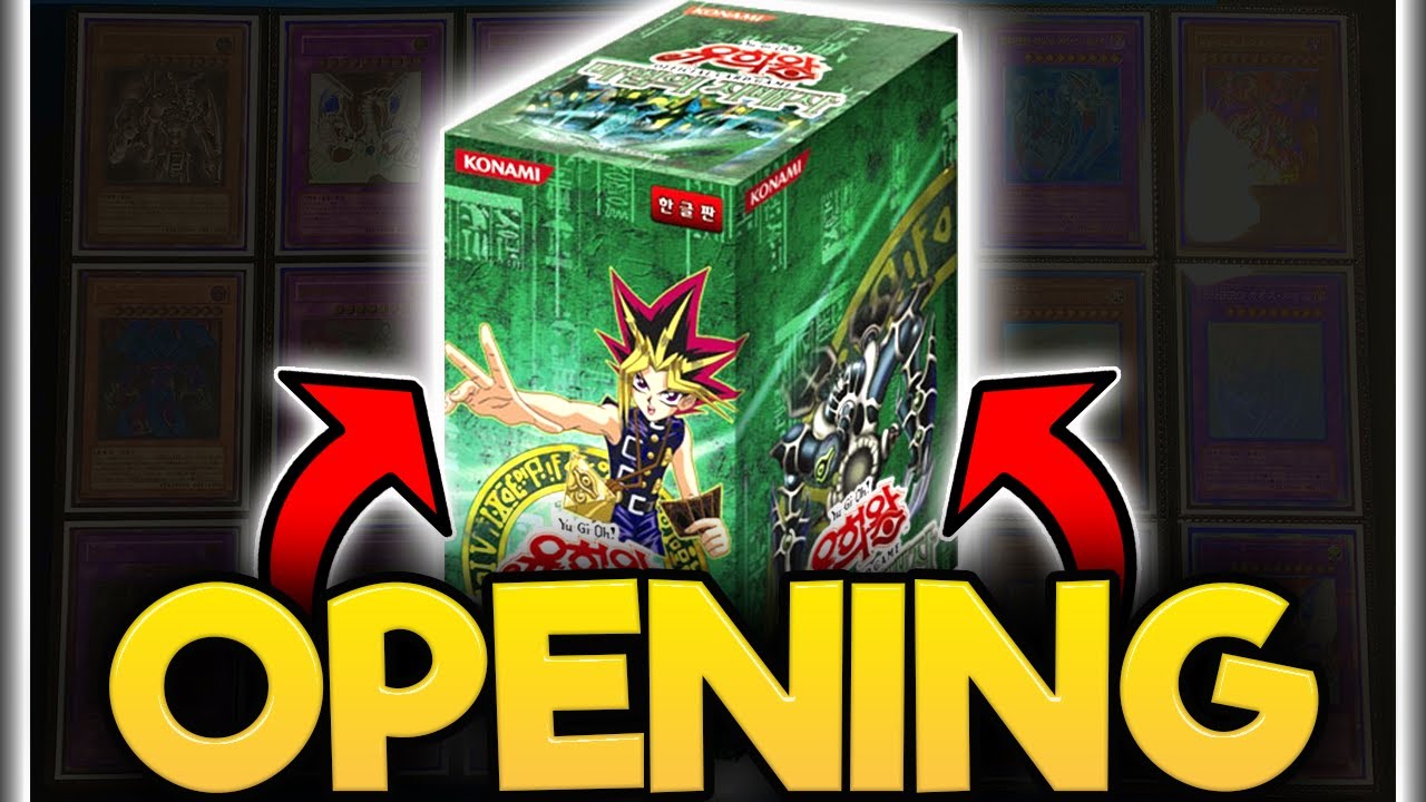 Spell Ruler SRL Booster Box Opening OCG Korean Vintage YuGiOh Pack HUNT ...