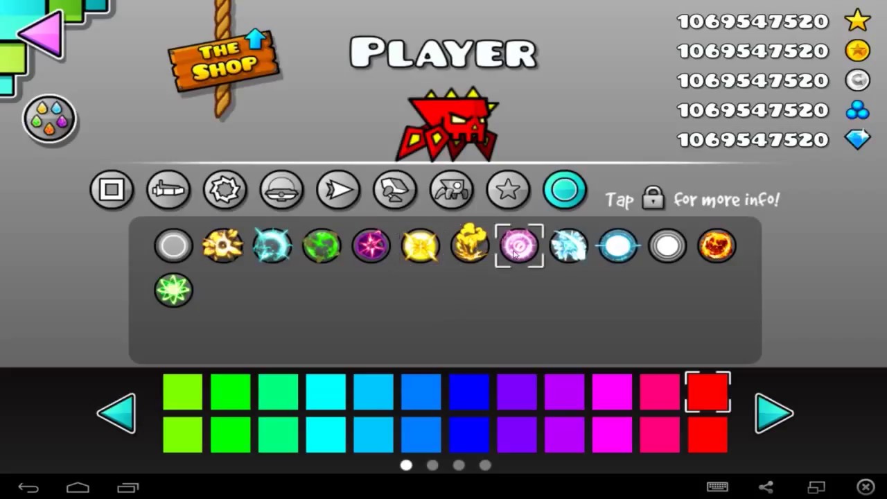 Geometry dash 2.11 читы