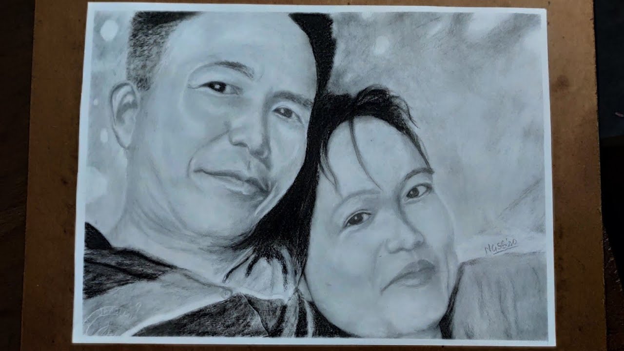 Drawing- charcoal and graphite on paper - YouTube
