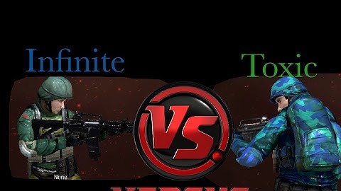 1v1 Toxic vs Infinite | bullet force {pt 1]