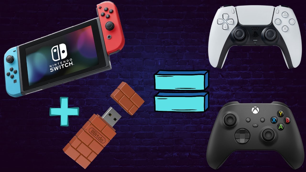 8BitDo USB Wireless Adapter 2 Review-PS and Xbox Controllers on Switch 