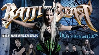 BATTLE BEAST Circus of Doom Over Europe Tour, Kamienna12, Kraków 19.2.2024 * FULL SHOW*