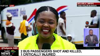 Armed robbers kill 2 passengers, injure another in bus en route to Zimbabwe: Mahlako Komane reports