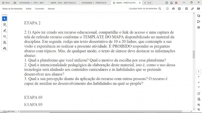 MAPA - MAT - TÓPICOS ESPECIAIS EM MATEMÁTICA - 54/2023