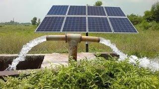 مشروع رائد لاستغلال آبار المياه بنظام الطاقة الشمسية بإقليم بولمان
