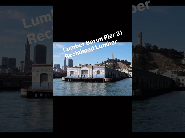 Pier 31 Reclaimed Redwood and Douglas Fir Wood #thelumberbaron #realgoodwood #bayarea #reclaimedwood