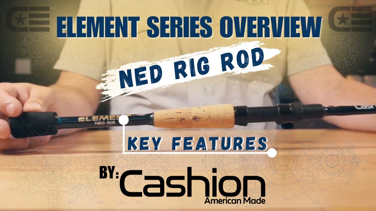 Learn all about the features of the Cashion ELEMENT ned rig rod. 