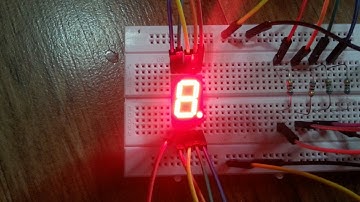 7 Segment Display using Raspberry PI 3