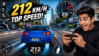 🚗 Top Speed Car Racing Game 🔥 Reached 212 KM/H | Extreme High Speed Driving Gameplay #racing  screenshot 3