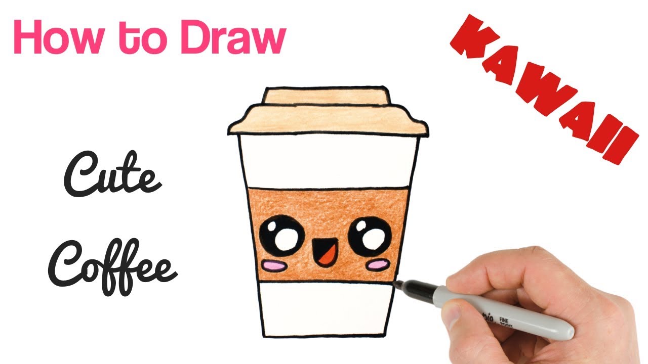 Cute and Cozy coffee cute drawings To Warm Your Heart