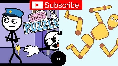 Thief Puzzle vs Ragdoll Break – Funny & Addictive Gameplay 
