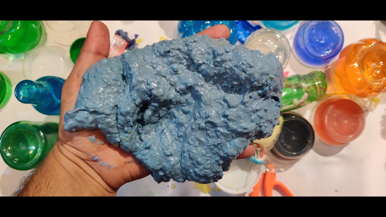 Random Mixing Clay and ASMR Slime | Unboxing Mini Clay ASMR Slime ...