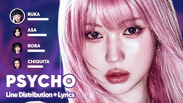BABYMONSTER - PSYCHO (Line Distribution + Lyrics Karaoke) PATREON REQUESTED