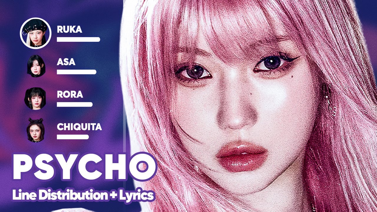 BABYMONSTER - PSYCHO (Line Distribution + Lyrics Karaoke) PATREON REQUESTED