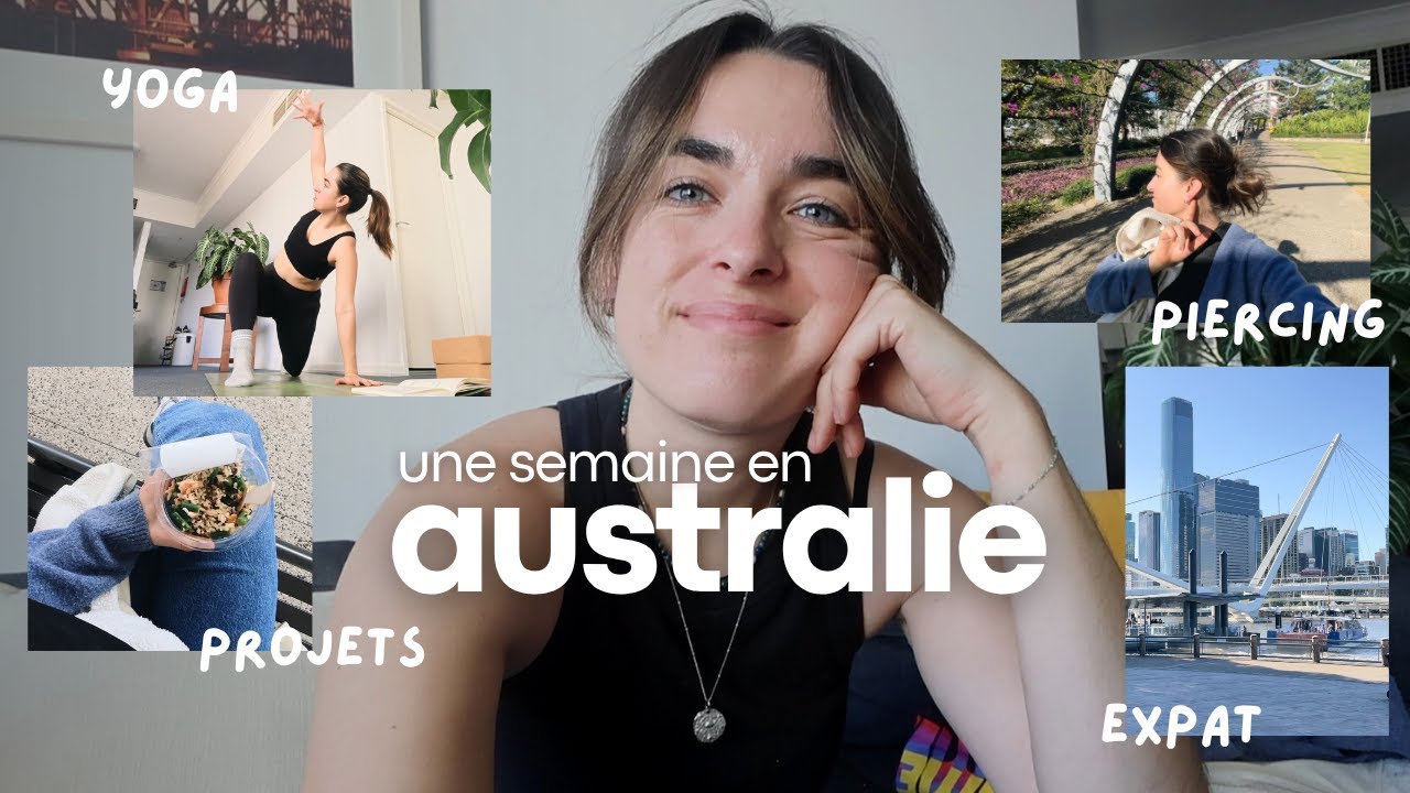 ma vie d'expat (et prof de yoga) en australie 🌞☕️ être barista, yoga, entreprendre, new piercing